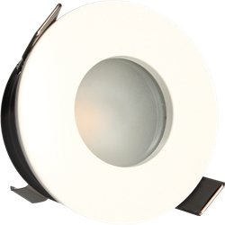 Collerette RNG202 Fixe Ø82 mm IP65 pour ampoule Ø50 mm Blanc ARCHI