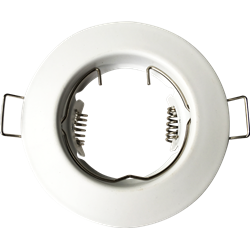 Collerette RNG201 Fixe Ø80 mm IP20 pour ampoule Ø50 mm Blanc ARCHI