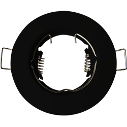 Collerette RNG201 Fixe Ø80 mm IP20 pour ampoule Ø50 mm Noir ARCHI