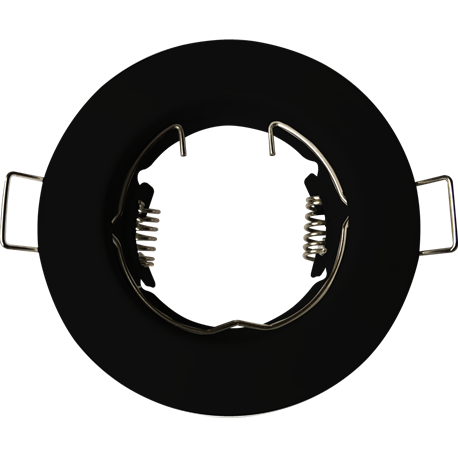 Collerette RNG201 Fixe Ø80 mm IP20 pour ampoule Ø50 mm Noir ARCHI