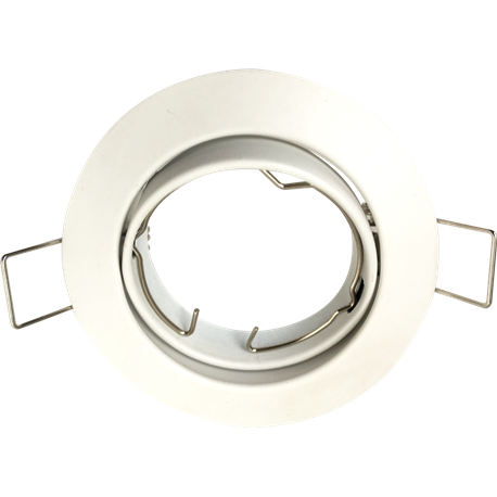 Collerette RNG201 Orient. Ø83 mm IP20 pour ampoule Ø50 mm Blanc ARCHI