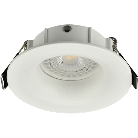 Kit downlight avec anneau et douille GU10 sans ampoule, pour ampoule ø50mm Blanc ARCHI Kit downlight avec anneau et douille GU10 sans ampoule, pour ampoule ø50mm Blanc ARCHI