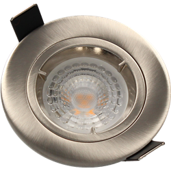 Spot LED encastrable SPT201 Fixe GU10 5 Watts/2700K/380 Lm Ø85 mm ARCHI