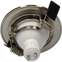 Spot LED encastrable SPT201 Fixe GU10 5 Watts/2700K/380 Lm Ø85 mm ARCHI