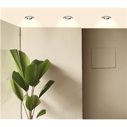 Spot LED encastrable SPT201 Fixe GU10 5 Watts/2700K/380 Lm Ø85 mm ARCHI