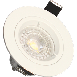Spot LED encastrable SPT201 Fixe GU10 5 Watts/2700K/380 Lm Ø85 mm ARCHI