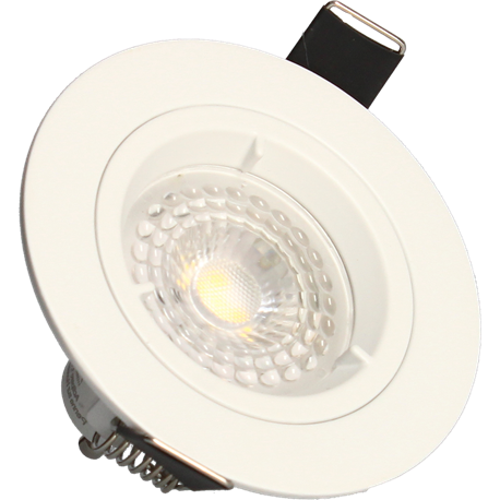 Spot LED encastrable SPT201 Fixe GU10 5 Watts/2700K/380 Lm Ø85 mm ARCHI