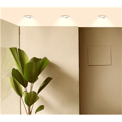 Spot LED encastrable SPT201 Fixe GU10 5 Watts/2700K/380 Lm Ø85 mm ARCHI