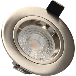 Spot LED encastrable SPT201 Fixe GU10 5 Watts/4000K/380 Lm Ø85 mm ARCHI
