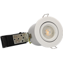 Spot LED encastrable SPT204 BBC Orient. GU10/5 Watts/4000K/380 Lm Ø100 mm Blanc ARCHI
