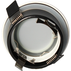 Spot LED encastrable SPT203 Fixe IP65 MR16/GU5.3/5 Watts/4000K/380 Lm Ø82 mm Blanc AQUA