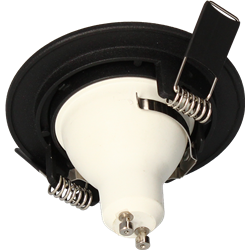 Spot LED encastrable SPT201 Fixe GU10 5 Watts/4000K/380 Lm Ø85 mm Acier ARCHI