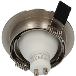 Spot LED encastrable SPT201 Orient. GU10 5 Watts/2700K/380 Lm Ø83 mm Acier ARCHI
