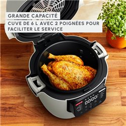 Multicuiseur et airfryer Multicook & Fry 6 L MZ7301F0 1200 Watts blanc