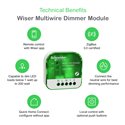 Micro-module LED Dimmer 200W CCT5010-0003 Wiser