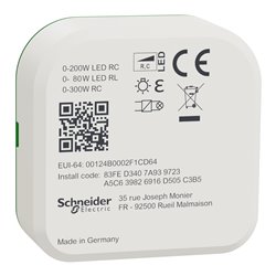 Micro-module LED Dimmer 200W CCT5010-0003 Wiser