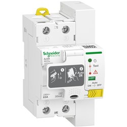 Interrupteur différentiel Acti9 REDs 2P 63A 30mA Type A A9CR4263