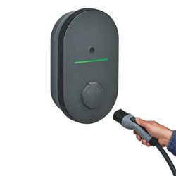 Borne de recharge Green'up Home monophasée 3,7kW AC Mode 2 + Mode 3 avec protections 057003
