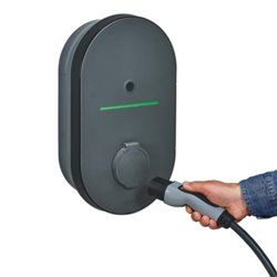 Borne de recharge Green'up Home triphasée 22kW AC Mode 3 avec preotections 057002