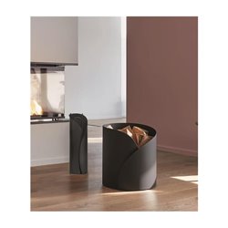 Range-bûche noir givré RANGEPETALE