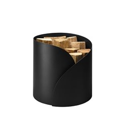 Range-bûche noir givré RANGEPETALE