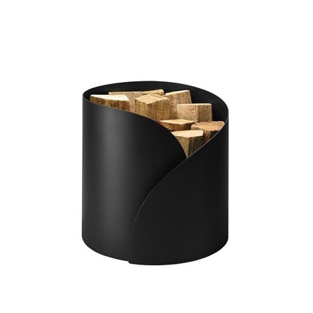 Range-bûche noir givré RANGEPETALE