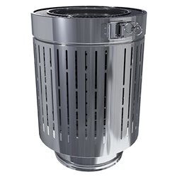 Pièce de départ Déco'Start réglable Ø 100 mm DCST R 100TI/9999 non peint