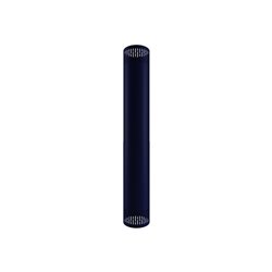 Habillage ventilé Design'Up Color H 750 mm noir mat Ø 80 mm HV 80-750/9019