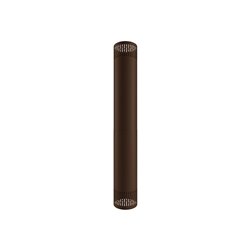 Habillage ventilé Design'Up Color H 750 mm noir mat Ø 80 mm HV 80-750/9019
