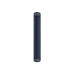 Habillage ventilé Design'Up Color H 750 mm noir mat Ø 80 mm HV 80-750/9019