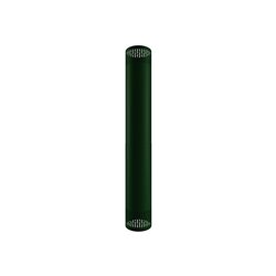 Habillage ventilé Design'Up Color H 750 mm noir mat Ø 80 mm HV 80-750/9019