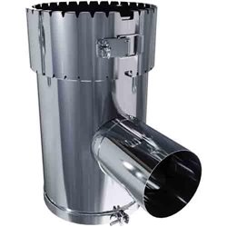 Té TPI080-80EM/0 de purge Ø 80 mm 45080273/0