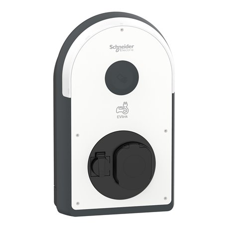 Borne de recharge EVlink Pro AC 3PH 22 kW 32A 1 prise T2S + TE RCD Type B EV +MNx EVB3S22N4EB