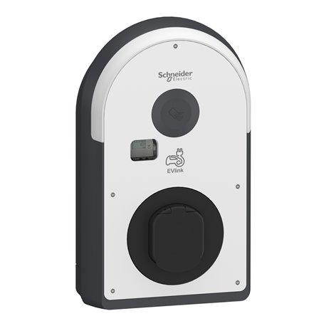 Borne de recharge EVlink Pro AC 3PH 22 kW 32A 1 prise T2S RCD Type B EV+MNx+MID EVB3S22N40MR
