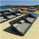 Console de fixation CS+ pour montage de panneau solaire avec supports et visserie