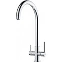 Mitigeur cuisine Lina J à bec Chrome