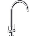 Mitigeur cuisine Lina J à bec Chrome