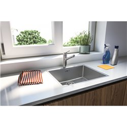 Mitigeur cuisine Taros Neo à bec Inox