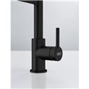 Mitigeur cuisine Lina Semi-Pro à douchette Noir mat