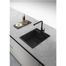 Mitigeur cuisine Maris Slim à douchette Noir mat