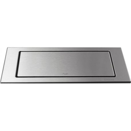 Prise électrique EvoLine BackFlip Inox pour plan de travail
