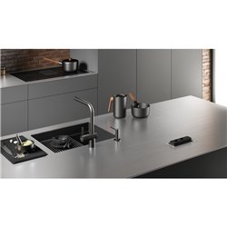 Prise électrique EvoLine BackFlip Inox pour plan de travail