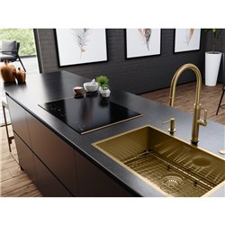 Table de cuisson Mythos Masterpiece Noir et Reflet d'Or