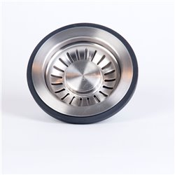 Bonde manuelle Ø90 mm sans trop-plein pour évier inox 027569