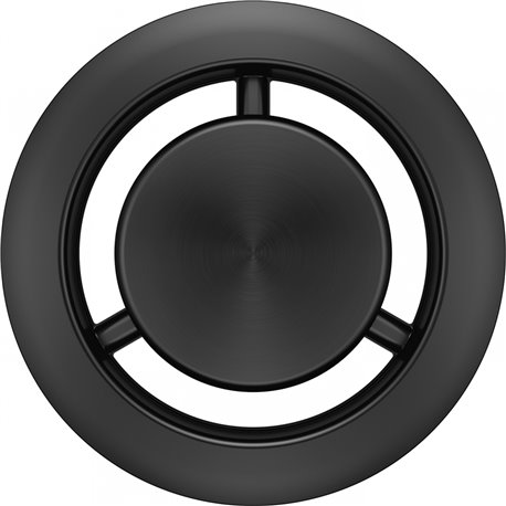Trop-plein rond PVD Anthracite 442168 Trop-plein rond PVD Anthracite 442168