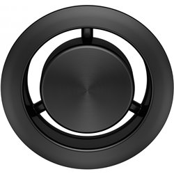 Trop-plein rond PVD Anthracite 442168