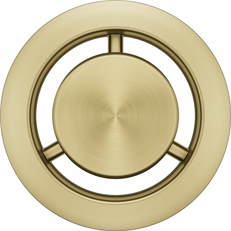 Trop-plein rond PVD Reflet d'Or 442175