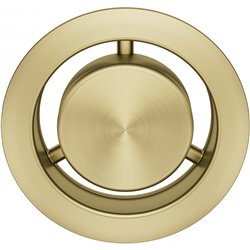 Trop-plein rond PVD Reflet d'Or 442175