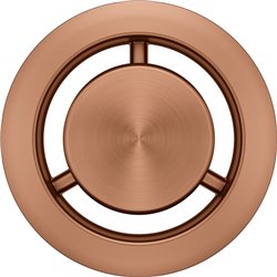 Trop-plein rond PVD Cuivre 442182