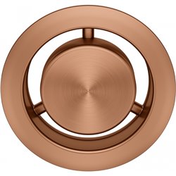Trop-plein rond PVD Cuivre 442182